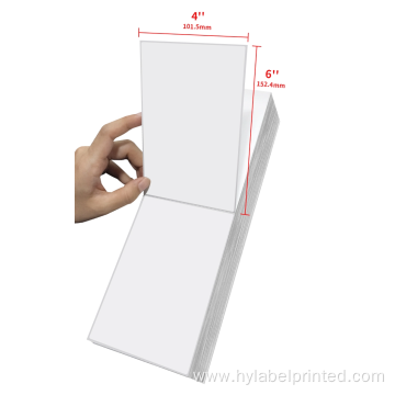 Shipping Label 4x6 Fanfold Thermal Label